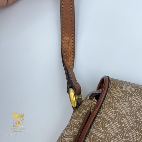 CELINE TRIOMPHE VINTAGE CROSSBODY BAG - Picture 6 of 9